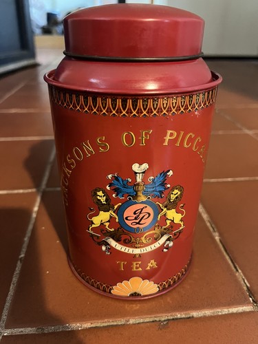 Vintage tea caddy jacksons - jacksons, of