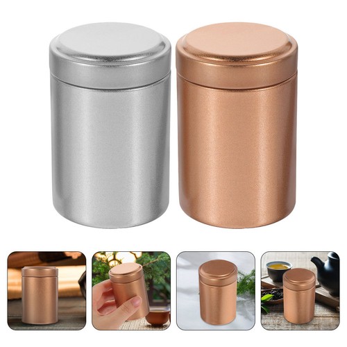 Pcs metal food canisters - 4,