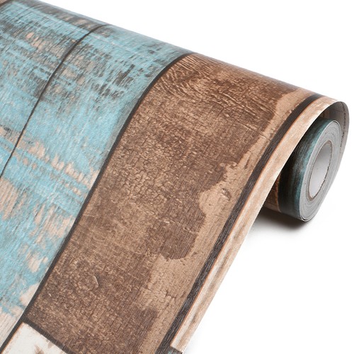 Retro wood grain stickers - retro,