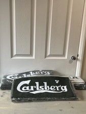 Carlsburg Dark Green Bar Towels New Unused. Pack of 10.