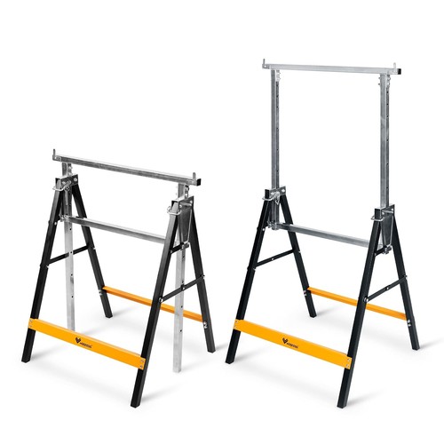 Metal saw horses - metal,