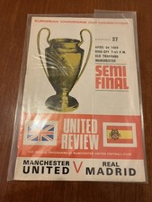 1968 Man Utd Real Madrid