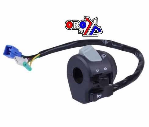 Handlebar switch assy - handlebar, lh