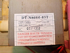 Microwave Oven Grill Transformer DT N80S0 63T High Voltage Spot Parts Weld Used