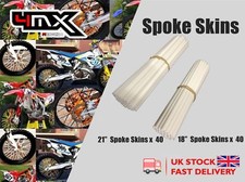 Wheel Spoke Protectors White