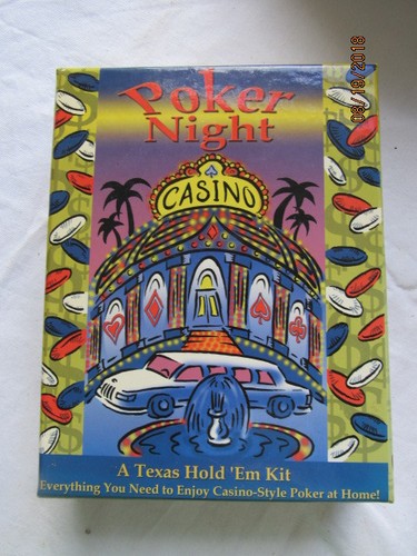 Complete nib poker night - poker,
