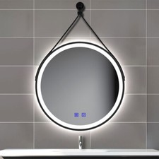 Bathroom Mirror with Black