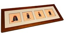 Olly Moss: Game Of Thrones Framed Set of Prints | Inc Joffrey, Robb & Ned Stark