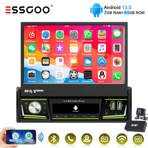Dab 64g single din car - 64g, 7"