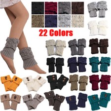Ladies Short Leg Warmers