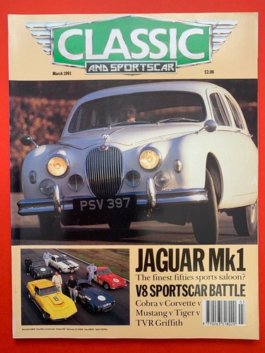 Classic sportscar mar 1991 - classic,