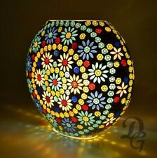 Turkish Mosaic Table Lamp Purse Shape Moroccan Lampshade Boho Decor