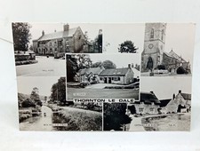 Thornton Le Dale Yorkshire Vtg Postcard Hall Hotel Forge Cottages Church 1973