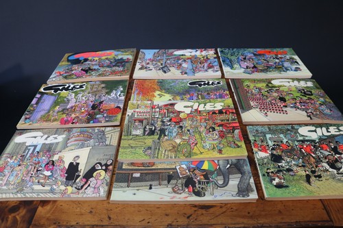 Giles cartoon annuals - x,