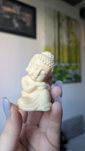 Buddah tagua nut carving