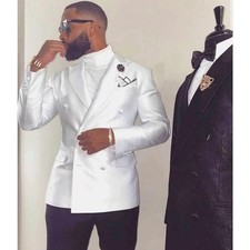 White Jacket Black Pant