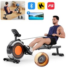 Magnetic Rowing Machine Rower with LCD Monitor Home Gym Fitness Cardio 16 Levels