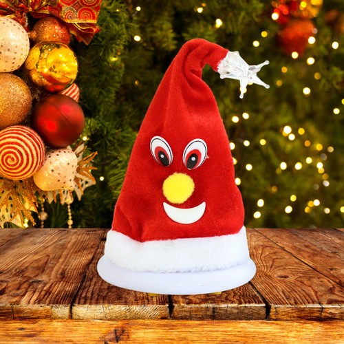 Singing and dancing santa - singing,