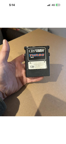 Cbs colecovision turbo - cbs,