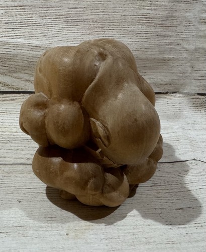 Hand carved solid wood - wood, head