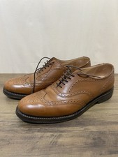 Sanders Tan Leather Wingtip