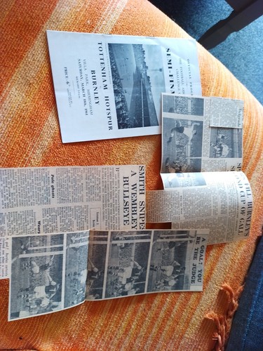 1961 tottenham v burnley - tottenham,