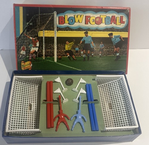 Vintage 1950 blow football - vintage,