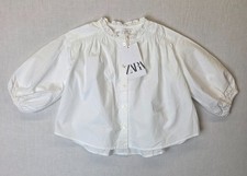 Zara Baby Girls White Ruffled