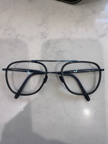 Moscot finagle blue eyeglasses - moscot,