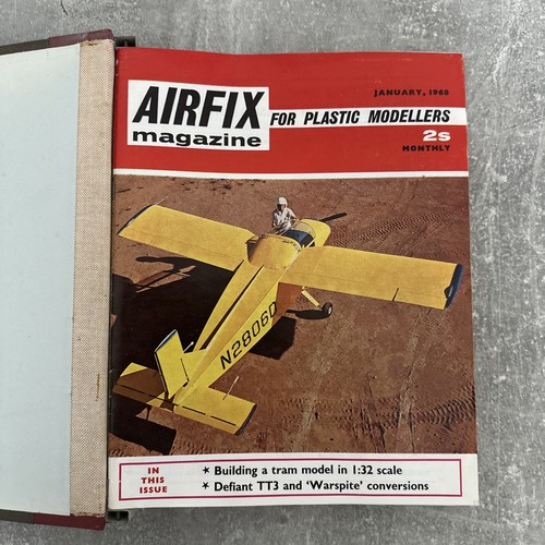 Airfix 1968 model magazines - model,