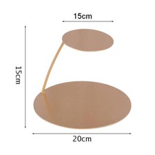 Iron Gold Cake Stand Layer 2