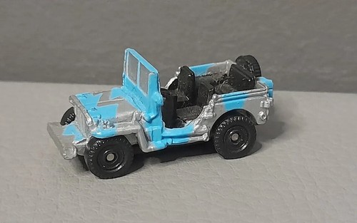 Retro toy micro - machines, jeep