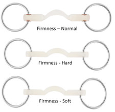 Sprenger Nathe Mullen Mouth Bit Port Normal Soft Hard 125-145 15/20mm 40822/3/4