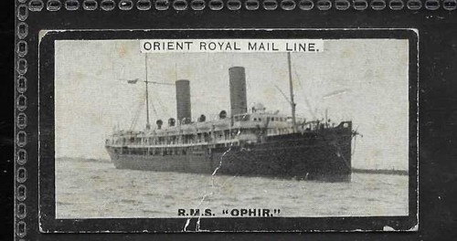 Singleton cole card - &,