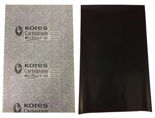 Black carbon paper - black,
