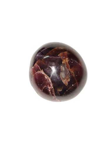 Star garnet polished tumble - garnet,