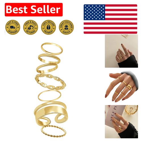 Dainty gold knuckle rings - dainty,