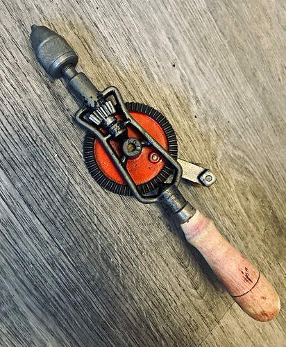 Tools vintage hand crank - ck,