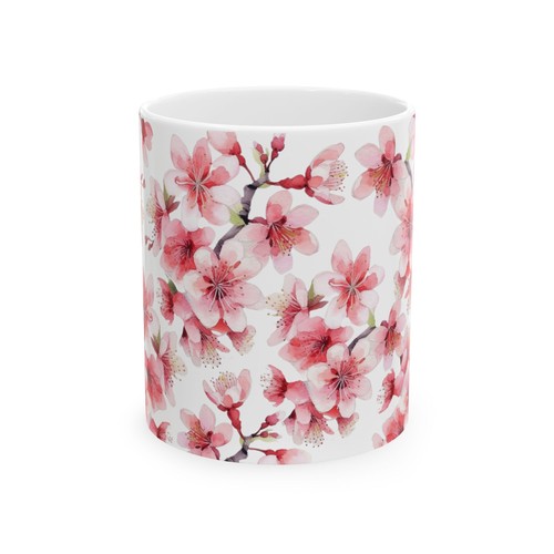 Beautiful cherry blossom mug - cherry,