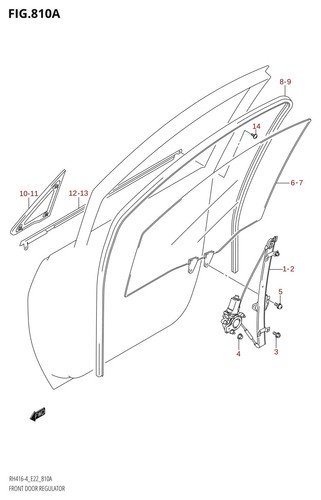 Suzuki genuine screw - suzuki, 12)