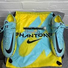 Nike Football Boots Size UK 7 Phantom GT2 ACC Academy Lucent FG Mens Blue New