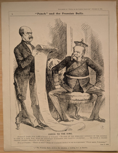Vintage punch cartoon print - punch,