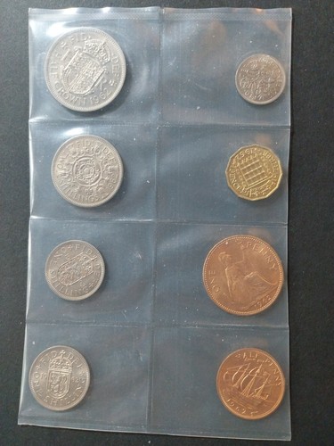 1962 coin set - 1962, values
