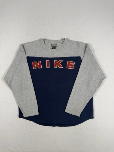 Vtg nike sweatshirt mens - mens, l