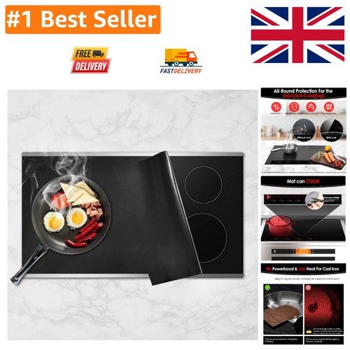 Black induction hob - black,