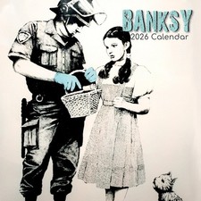 Banksy 2026 Calendar 16 Month