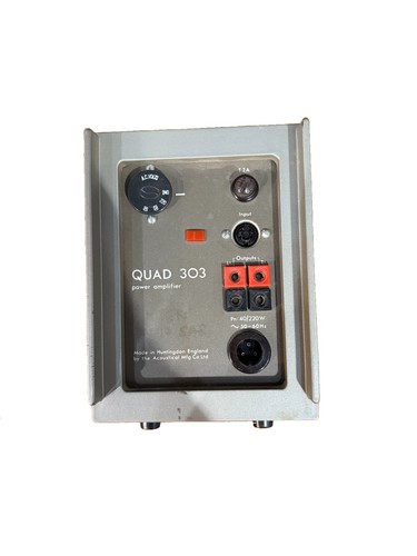 Quad 303 power - quad, amplifier