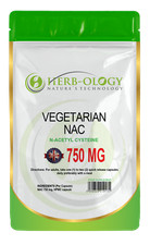 NAC Supplement N-Acetyl-Cysteine Capsules | 750 mg No Fillers | UK Made