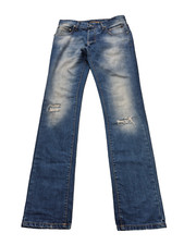 TAKESHY KUROSAWA Jeans Ripped Men's Blue Denim W30 L34