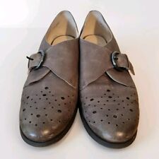 Clarks Leather Brown Flat